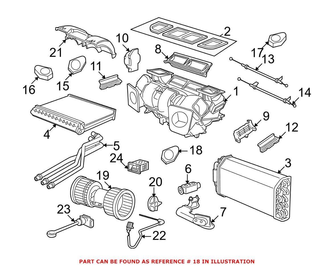 BMW HVAC Air Inlet Door Actuator 64116902695